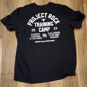 Under Armour Project Rock T-Shirt Size Large